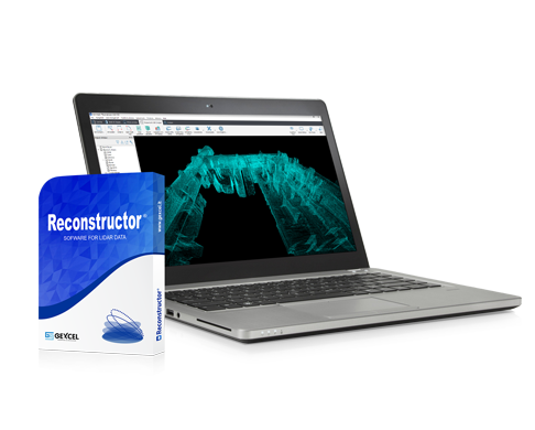 Reconstructor - 3d point cloud processing software